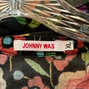 Johnny Was Multicolor Floral Top
